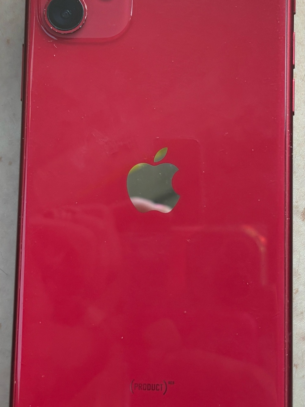 Apple iPhone 11 product Red 128 gb
